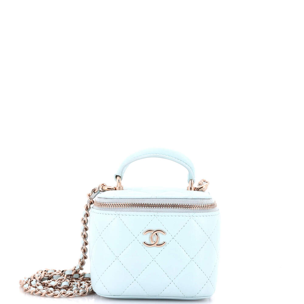 Chanel Classic Top Handle Vanity Case #260967C37B